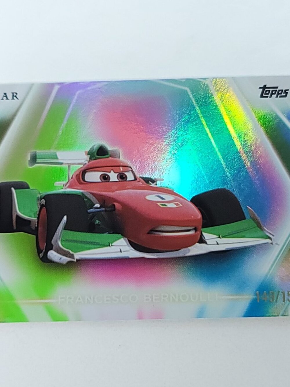Francesco Bernoulli Topps 2026 Disney Neon Parallel Refractor Limited 149/150